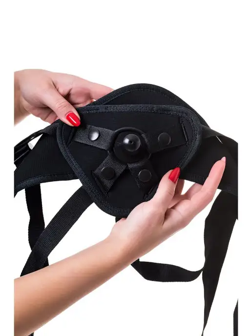 RealStick Strap-On by TOYFA Трусы для страпона, черный, фото 8