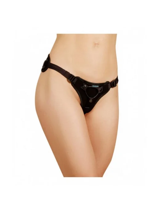 SITABELLA Трусы для страпона с кольцом Ringer XL, черный, фото 6