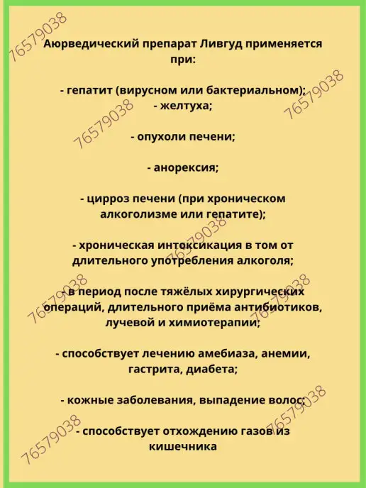 AumRa LivGood Natural Liver Protector ЛивГуд, вариант, фото 5
