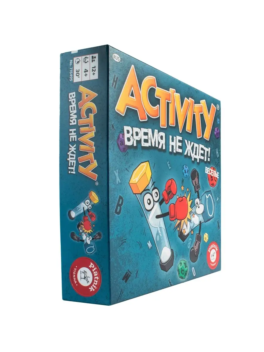 Настольная игра Piatnik Activity Время не ждет Piatnik 76585589 купить в  интернет-магазине Wildberries