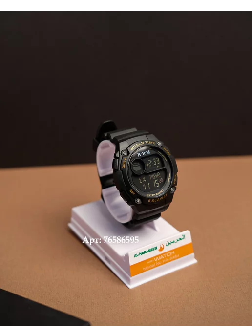 Al-Harameen Оригинальные исламские наручные часы 6514BB, черный, фото 8