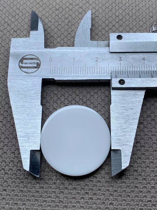 Botoncito Пуговицы декоративные белый 27 мм, белый, фото 3