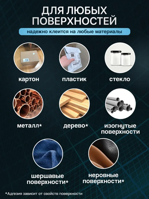 Paketir Термоэтикетки 58х30 мм 900 шт 5 рулонов самоклеящиеся, 58x30 мм, 900 шт, фото 4