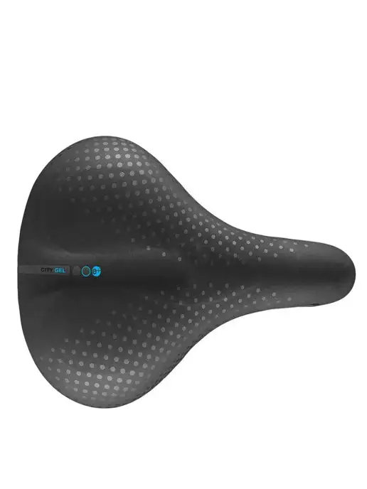 Selle San Marco Седло гелевое City маленькое, черный