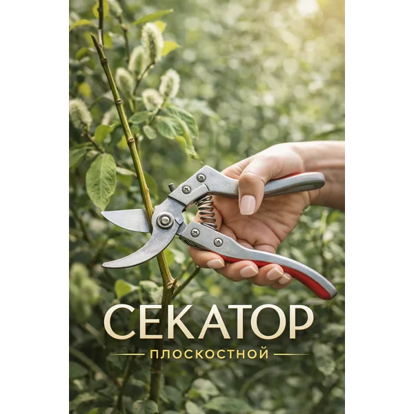 Секатор плоскостной 8.6″ (22 см)