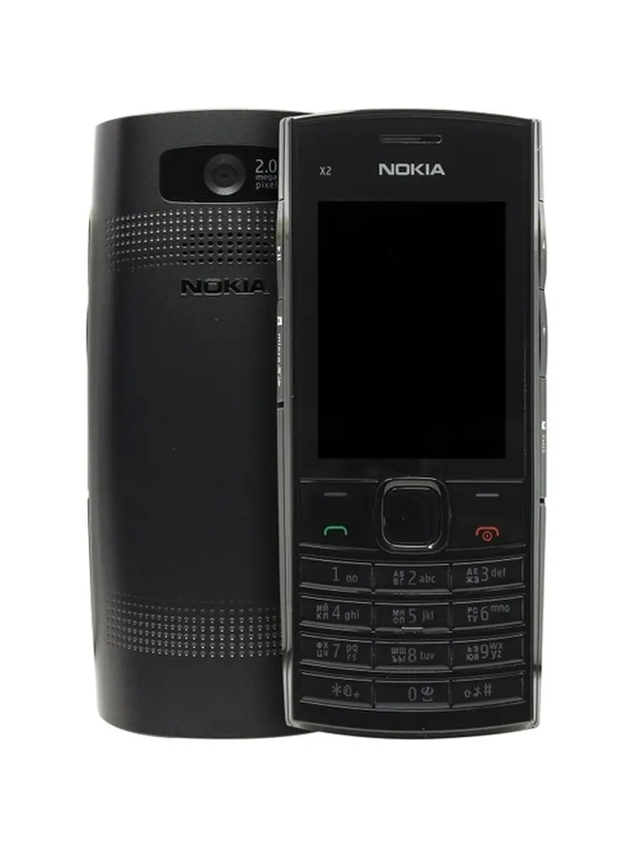 Nokia X2-02 black Nokia 76661147 купить в интернет-магазине Wildberries