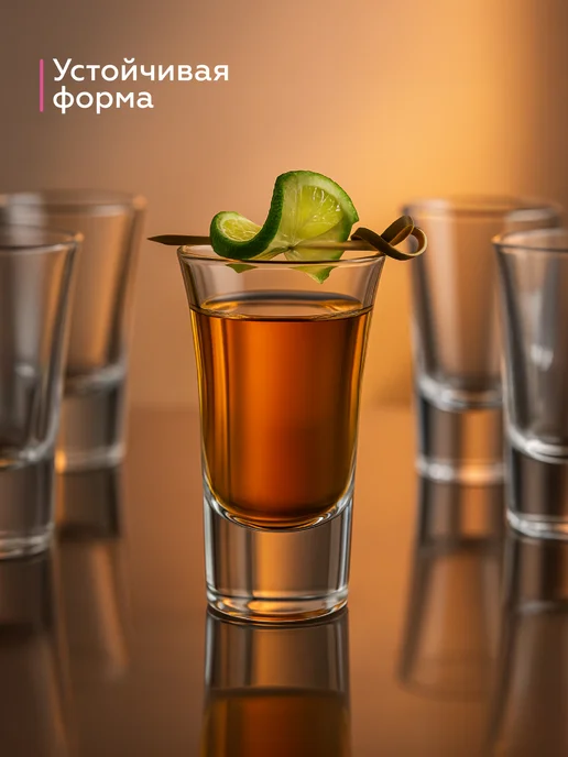 LUMINARC Рюмки для водки Нью-Йорк 50 мл, 6 шт, 6 шт, 50 мл, фото 7