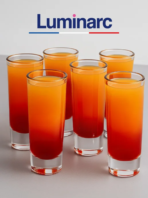 LUMINARC Рюмки для водки Нью-Йорк 50 мл, 6 шт, 50 мл, 6 шт