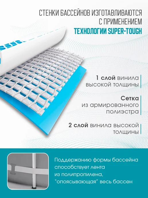 Intex Бассейн каркасный фильтр-насос + лестница 366х99 см, 366x99 см, фото 3