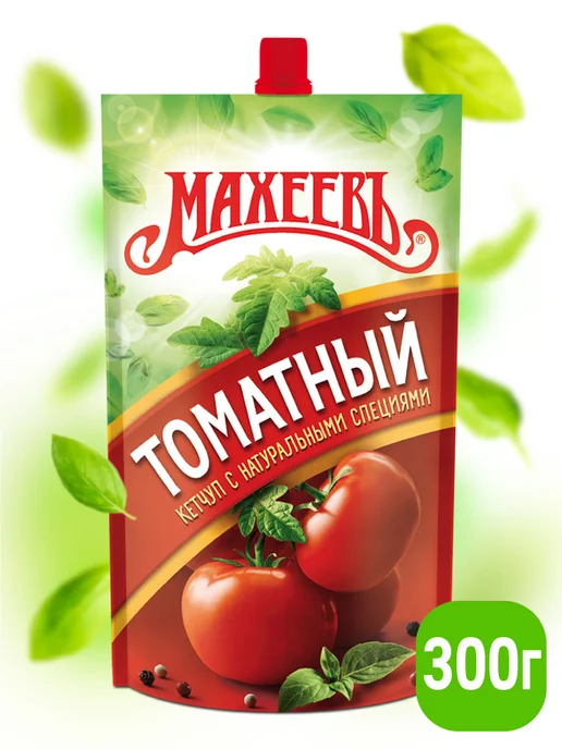 МахеевЪ Кетчуп томатный Краснодарский, дой-пак 300 гр, 300 г