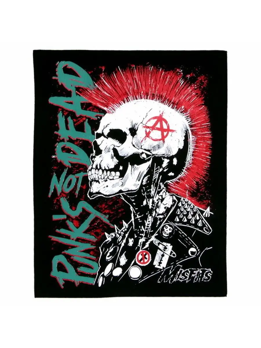 Нашивка спиновая Punks Not Dead Череп с ирокезом (938) РОК-ПОЗИТИФ 76933559  купить за 364 ₽ в интернет-магазине Wildberries