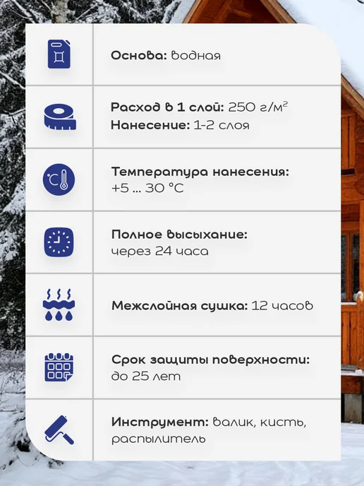 Neomid 430 ECO АНТИСЕПТИК невымываемый, защита до 35 лет, 5 кг, 5 кг, фото 5