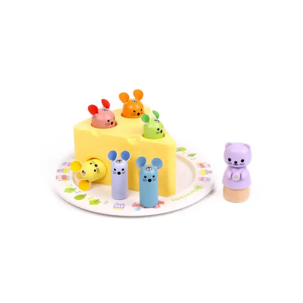 Детская развивающая рыбалка "Сыр" для детей