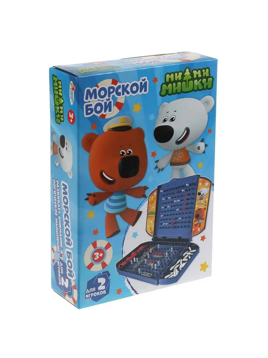 Настольная игра Ми-ми-мишки морской бой Играем Вместе B1926203-R2 Играем  вместе 77012305 купить за 778 ₽ в интернет-магазине Wildberries