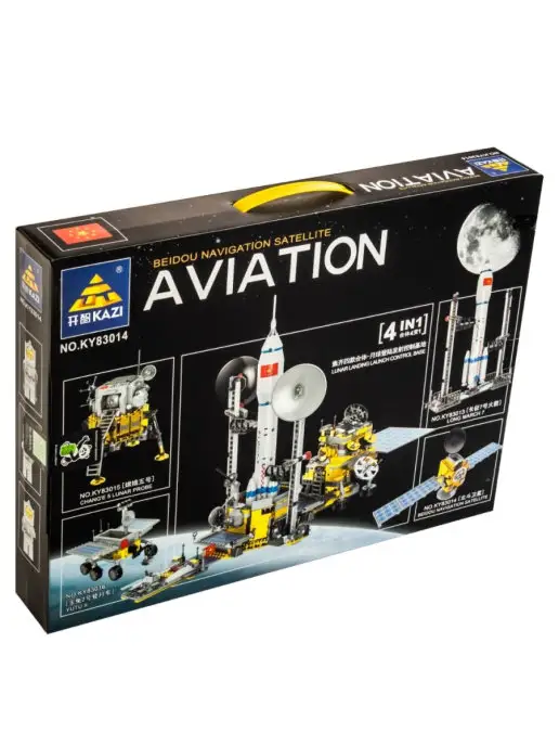 LEGO Конструктор Спутниковый модуль лунной станции 308 деталей, голубой, фото 2