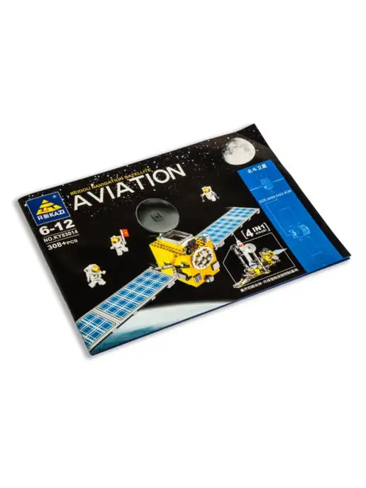 LEGO Конструктор Спутниковый модуль лунной станции 308 деталей, голубой, фото 4