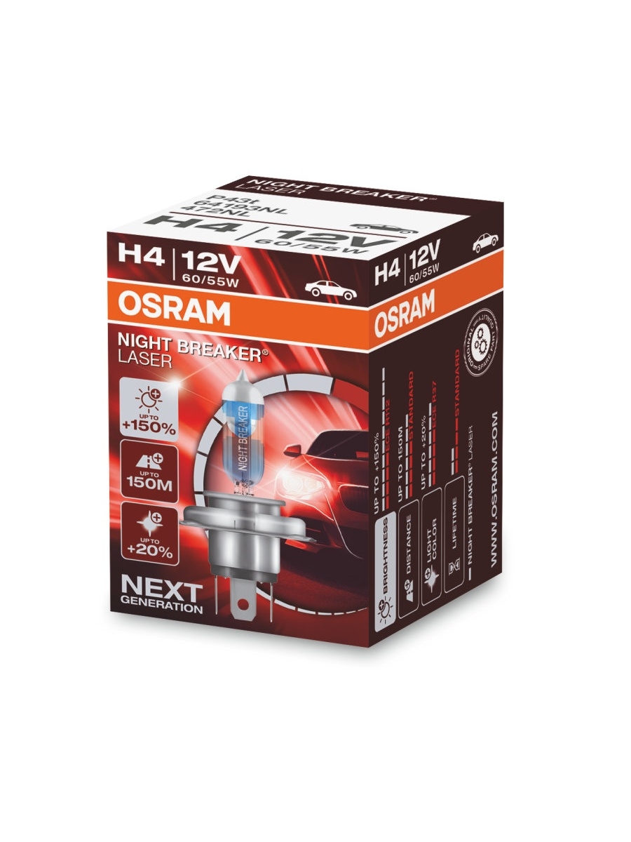 Osram night breaker laser 64193nl. 9006nl Osram hb4. Лампа н4 Осрам Night Breaker Laser +150%. Лампа автомобильная галогенная Osram Night Racer 64193nr1-01b h4 60/55w 1 шт.. Osram 9005nl.