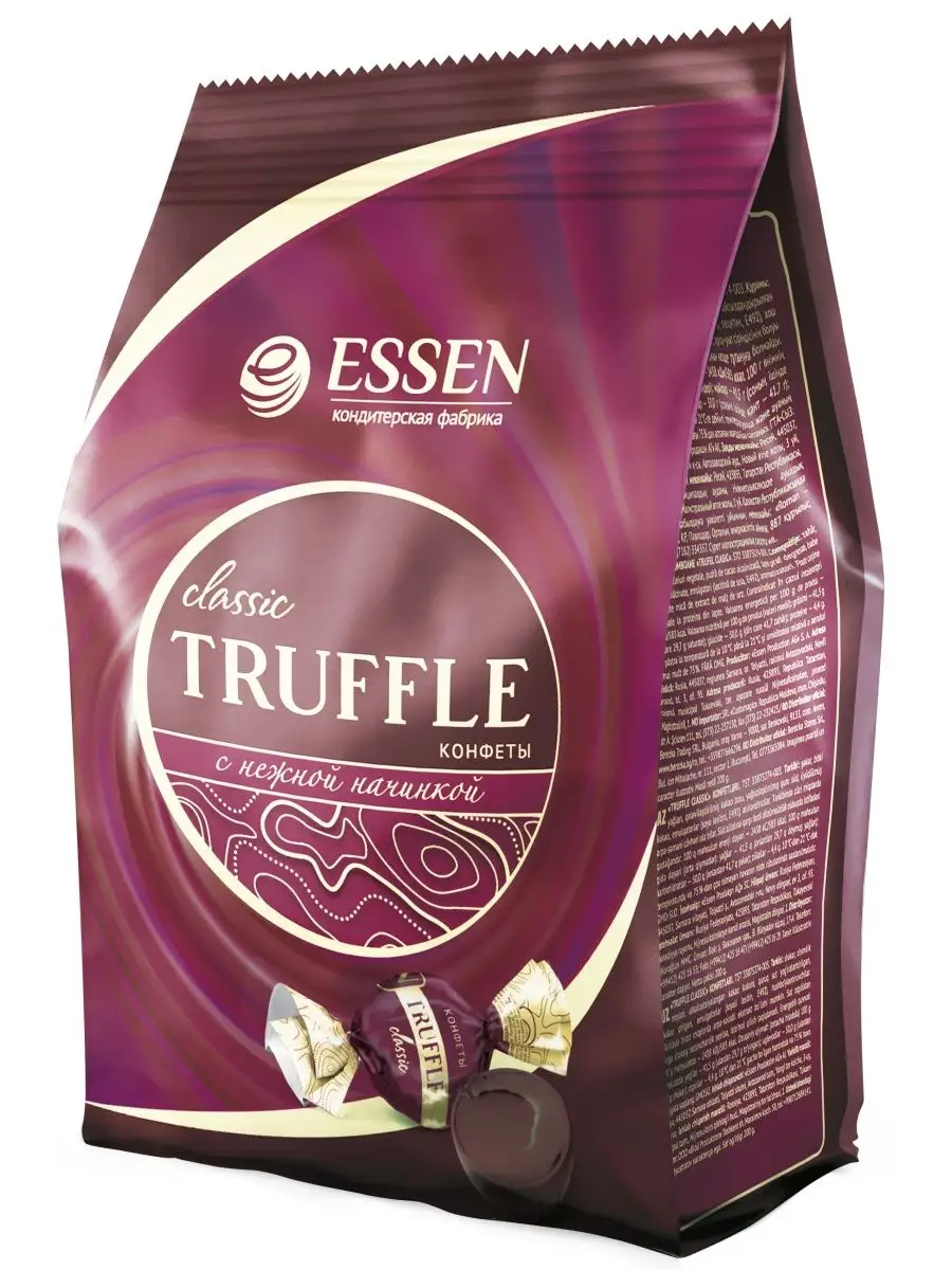 Конфеты TRUFFLE CLASSIC, 200 гр. ESSEN 77157264 купить в интернет-магазине  Wildberries