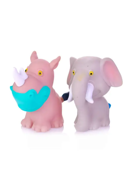 URAL TOYS Набор игрушек для купания в сетке, 2 шт