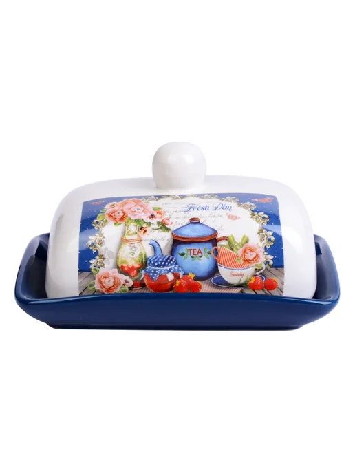 Масленка с крышкой - фото 12