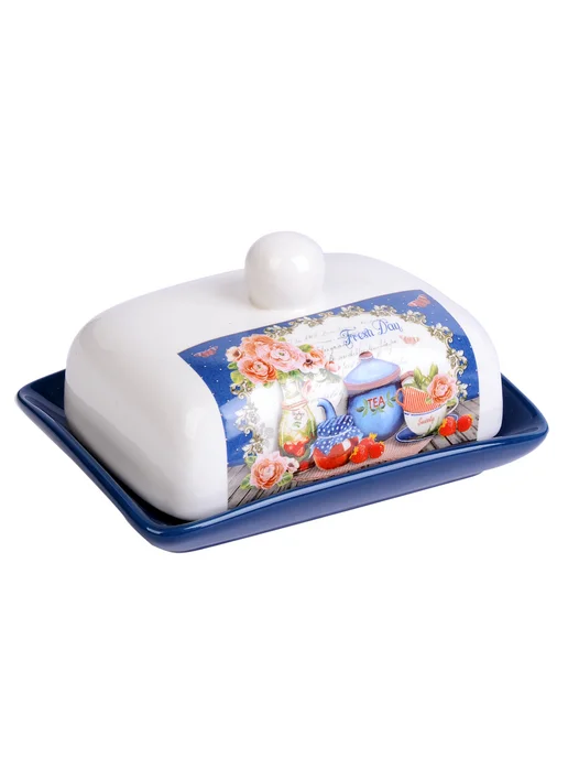 Масленка с крышкой - фото 13