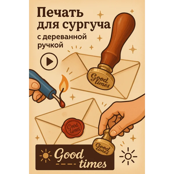 Печать для сургуча «Good times»