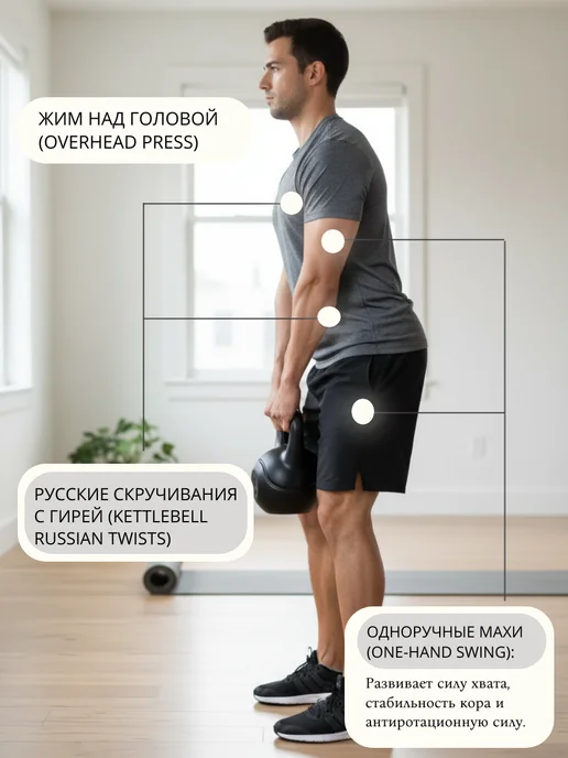 Гиря 10 кг, 16 кг, фото 7