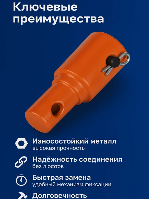 GaminGo Переходник для шнека с 22 бура на 20мм, вариант, фото 4
