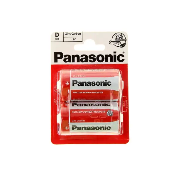 Батарейка солевая Panasonic Zinc Carbon