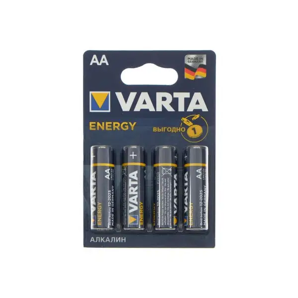 Батарейка алкалиновая AA, 1.5В 4 шт