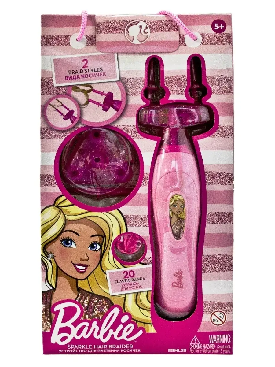 Barbie. Sparkle Hair Beader WIZZAL TOYS 77282105 Wildberries