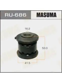 Сайлентблок рычага 11-; 6 (GJ, GL) 12-, RU686 (1 шт) Masuma 77436324 купить за 975 ₽ в интернет-магазине Wildberries