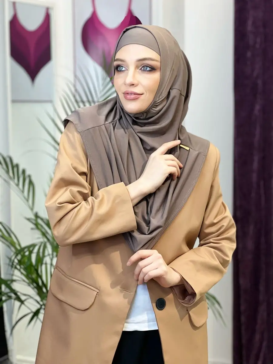 Хиджаб/Капор/Амирка Yaseen Hijab 77455842 купить за 795 ₽ в  интернет-магазине Wildberries