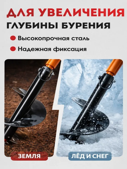 GaminGo Удлинитель для шнека L1000, длина 100 см, вариант, фото 3