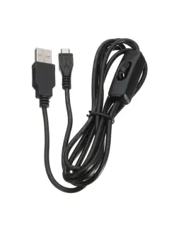 Кабель Micro USB-USB с выключателем для Raspberry PI 1 метр TopSpare 77478223 купить за 287 ₽ в интернет-магазине Wildberries