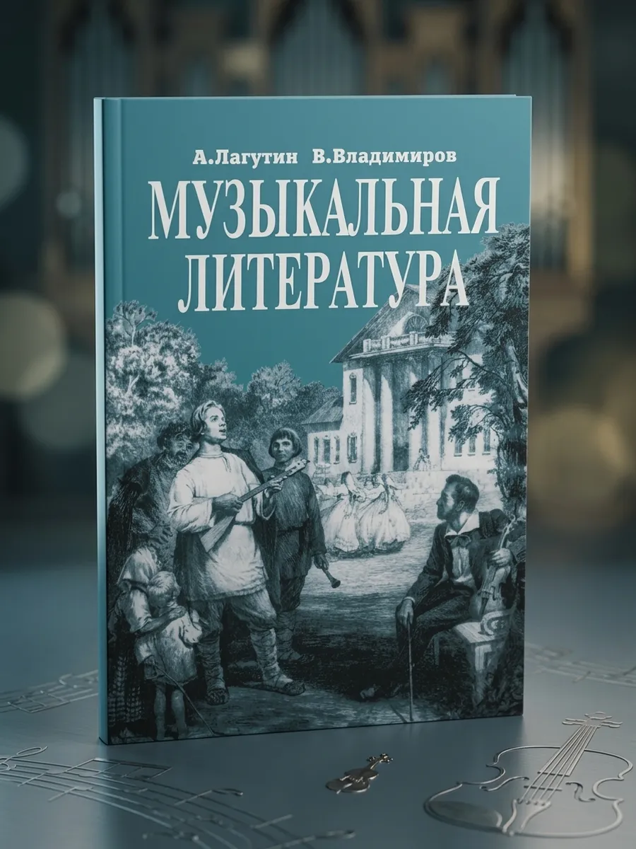Музыкальная литература. Учебник для 4-го класса ДМШ. Лагутин