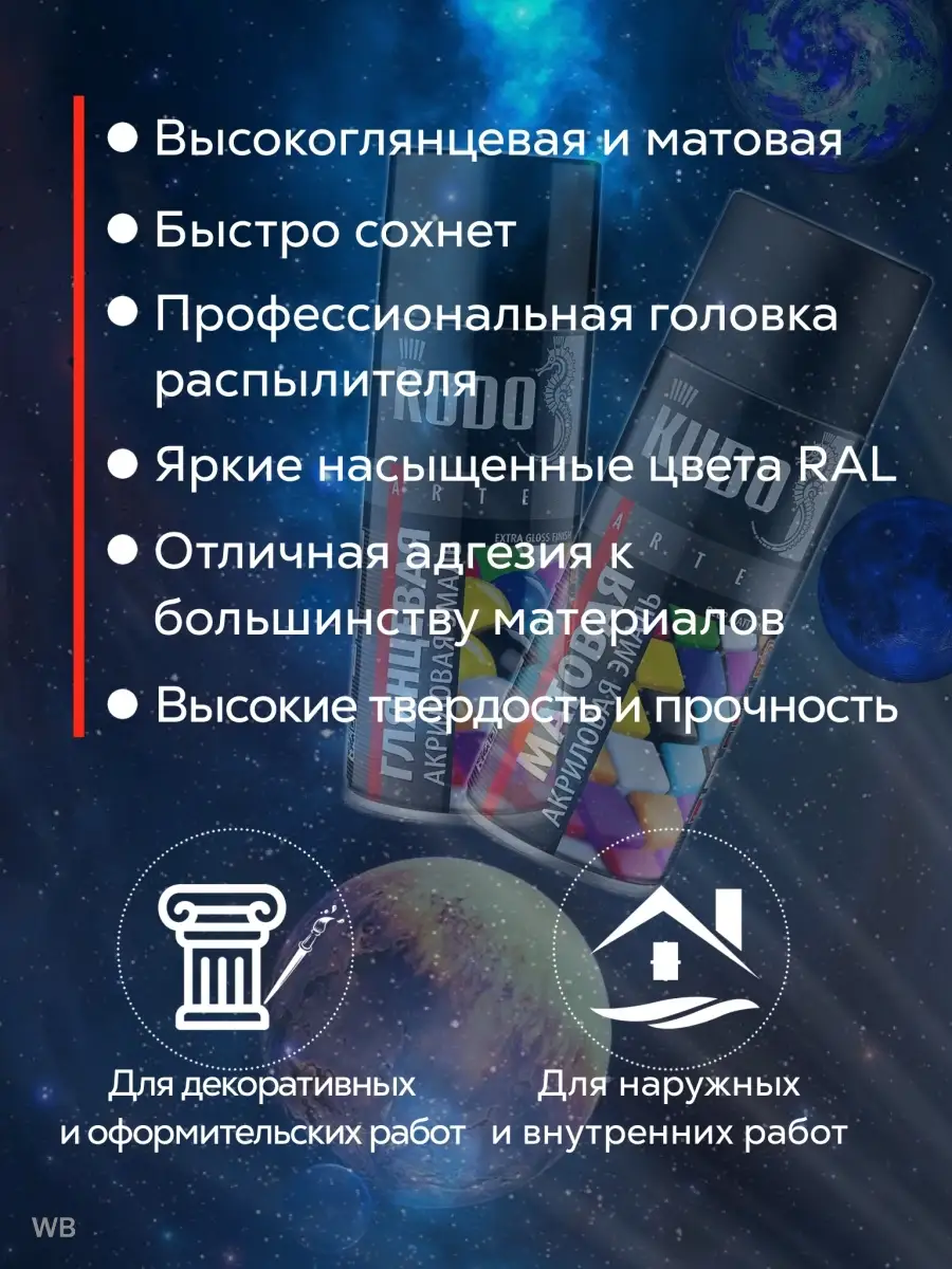 Баллончик с краской для авто KUDO 77648171 купить за 447 ₽ в  интернет-магазине Wildberries