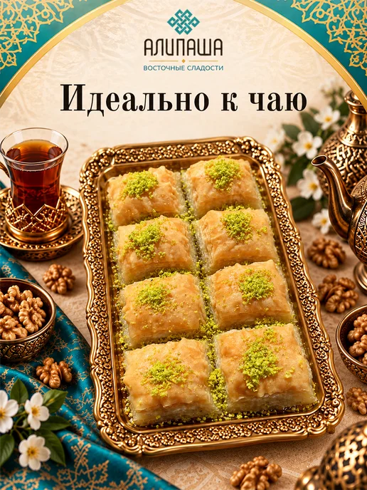 АЛИПАША Пахлава турецкая "Классик", вариант, фото 4