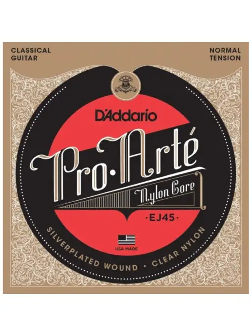 D'Addario Нейлоновые струны для классической гитары Normal Tension