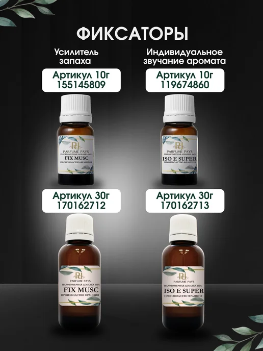 PARFUME PAYS Основа для духов база для парфюмерии ДПГ, 30 мл, фото 7