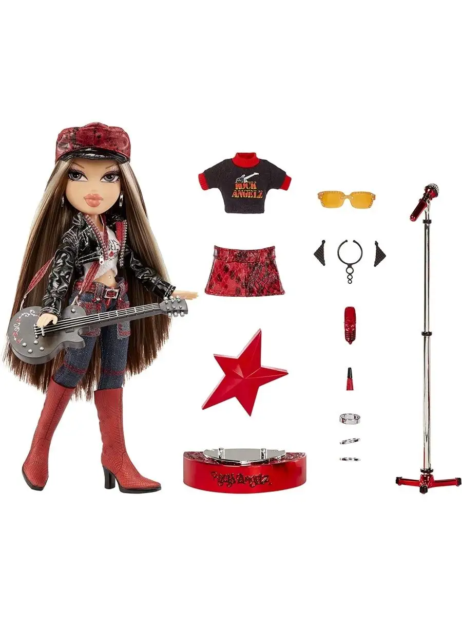 Bratz Rock Angelz 20 Yearz Cloe Братц Рок Ангел Хлоя 577782 BRATZ 77760448  купить в интернет-магазине Wildberries