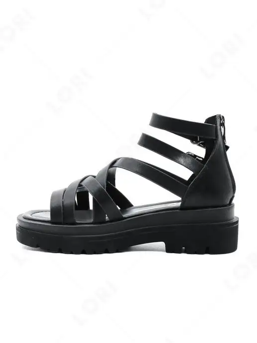 Beon Wear Босоножки летние на платформе, черный, фото 4