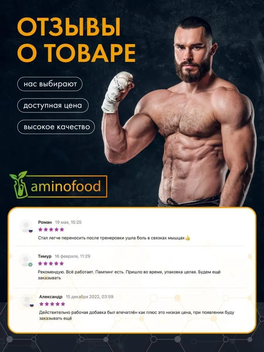 Цитруллин Малат Citrulline 250г спортивное питание Aminofood 77913330  купить за 547 ₽ в интернет-магазине Wildberries