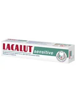 LACALUT / Lacalut sensitive зубная паста, 75 мл LACALUT 77933120 купить за 305 ₽ в интернет-магазине Wildberries