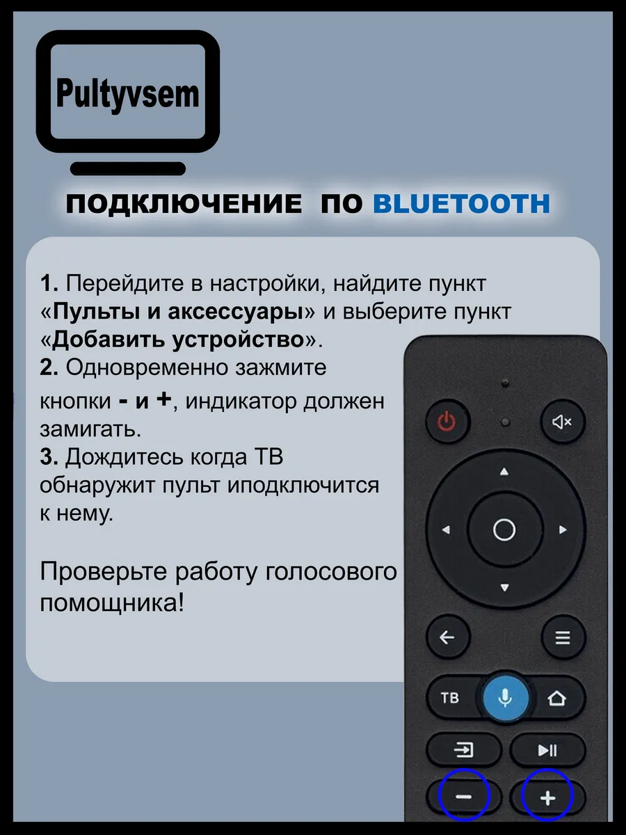 PultyVsem Пульт AN1603 для DEXP и других