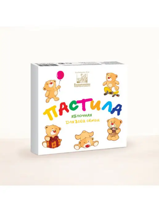 коломчаночка Пастила яблочная для детей и всей семьи 205г 2 шт, 205 г, фото 2