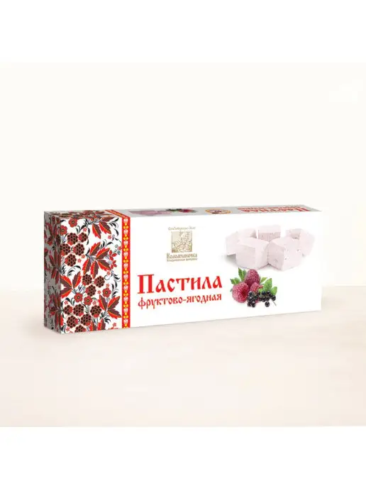 коломчаночка Пастила натуральная "Фруктово-ягодная" 180г, 180 г
