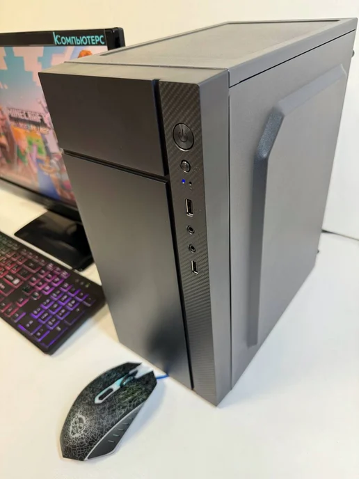 Компьютерс Компьютер с монитором 20" intel 4 ядра GT-610 4GB SSD-128G, 4 г, 128 г, фото 3