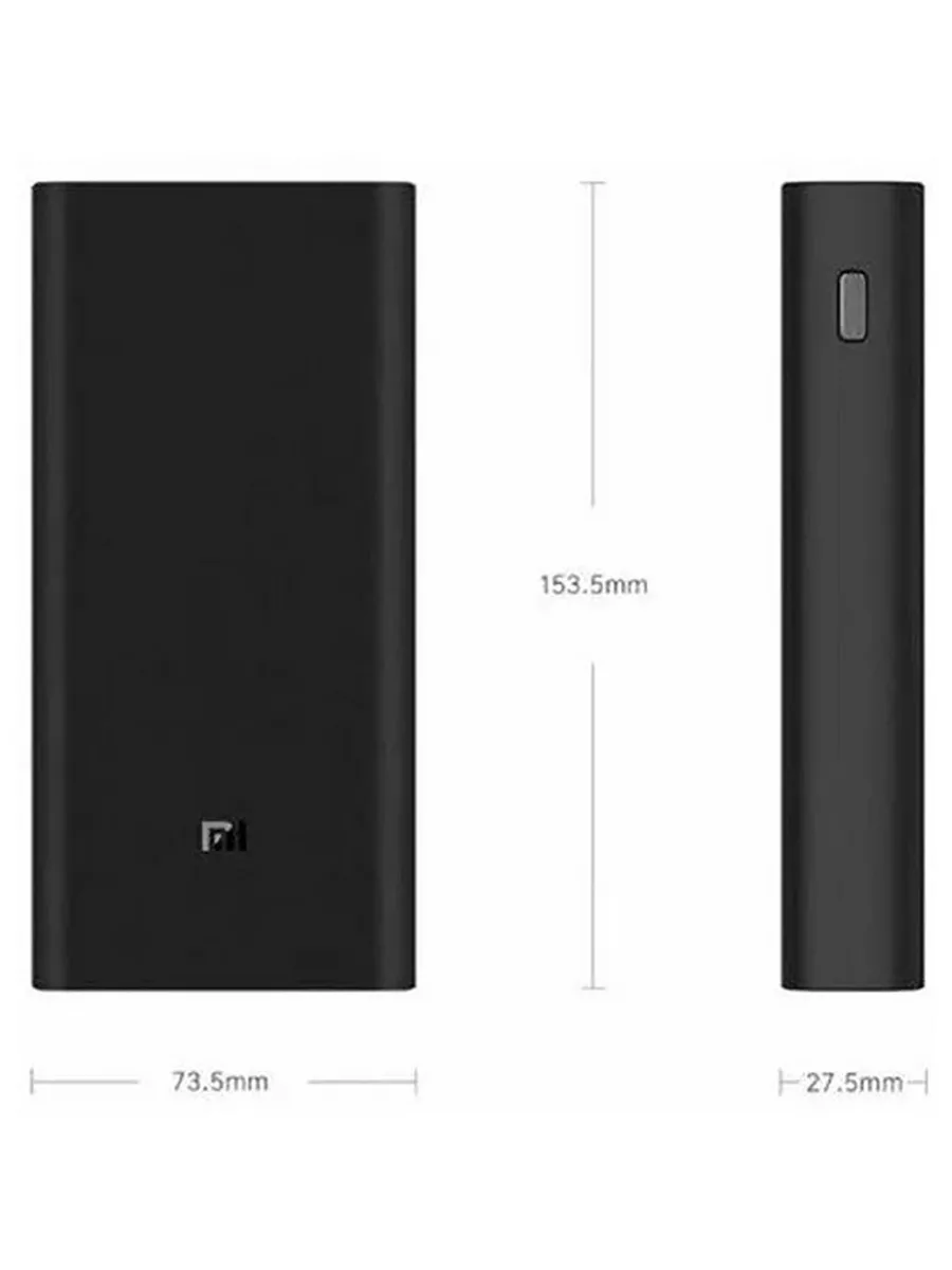 Внешний Аккумулятор Power Bank 3 Pro 20000 Mah 50W Black С Я О М И 78150064  купить за 2 929 ₽ в интернет-магазине Wildberries