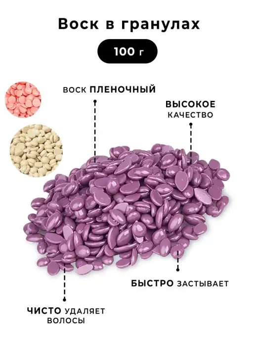 BlACK ZERO Набор депиляционный, шпатель,воск в гранулах,воскоплав, черный, фото 2